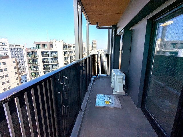 THE LIONS forsia文京湯島のバルコニー|14F、ワイドバルコニー