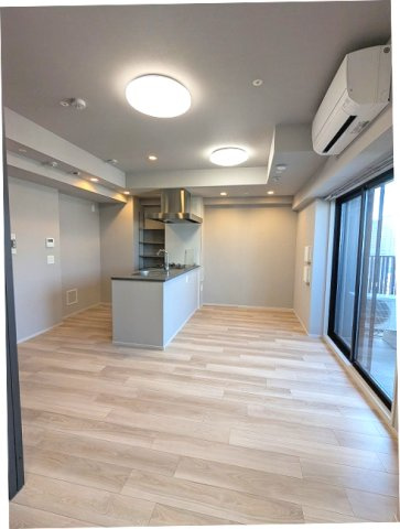 THE LIONS forsia文京湯島の内装|インターネット無料、カウンターキッチン、全室にエアコンと照明付きです