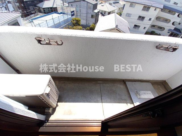 サンクラッソ阪急六甲駅前EASTのバルコニー