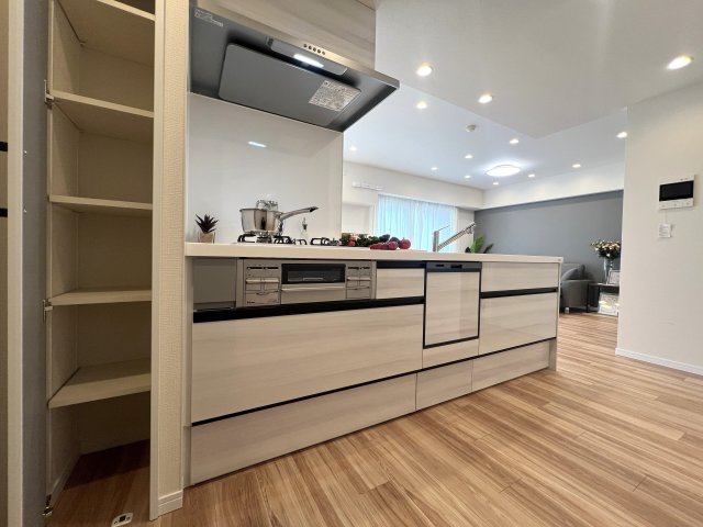 ババンババンバンヴァンティアン横濱（リノベ済みだよ）のキッチン|キッチンでお料理をお楽しみください