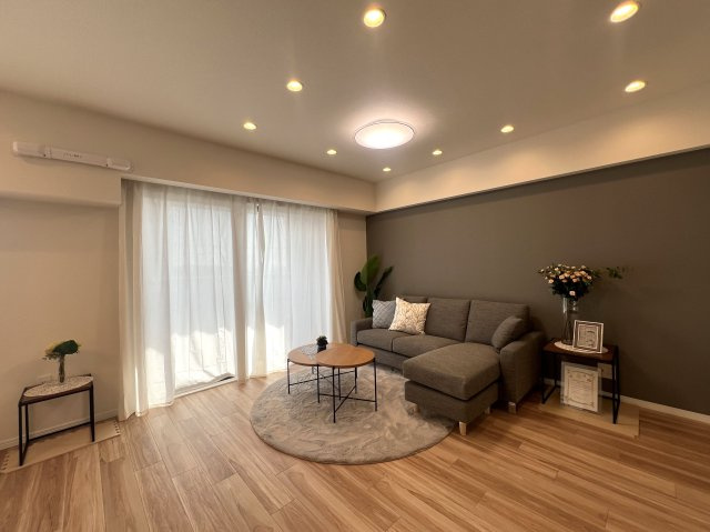 ババンババンバンヴァンティアン横濱（リノベ済みだよ）の居間・リビング