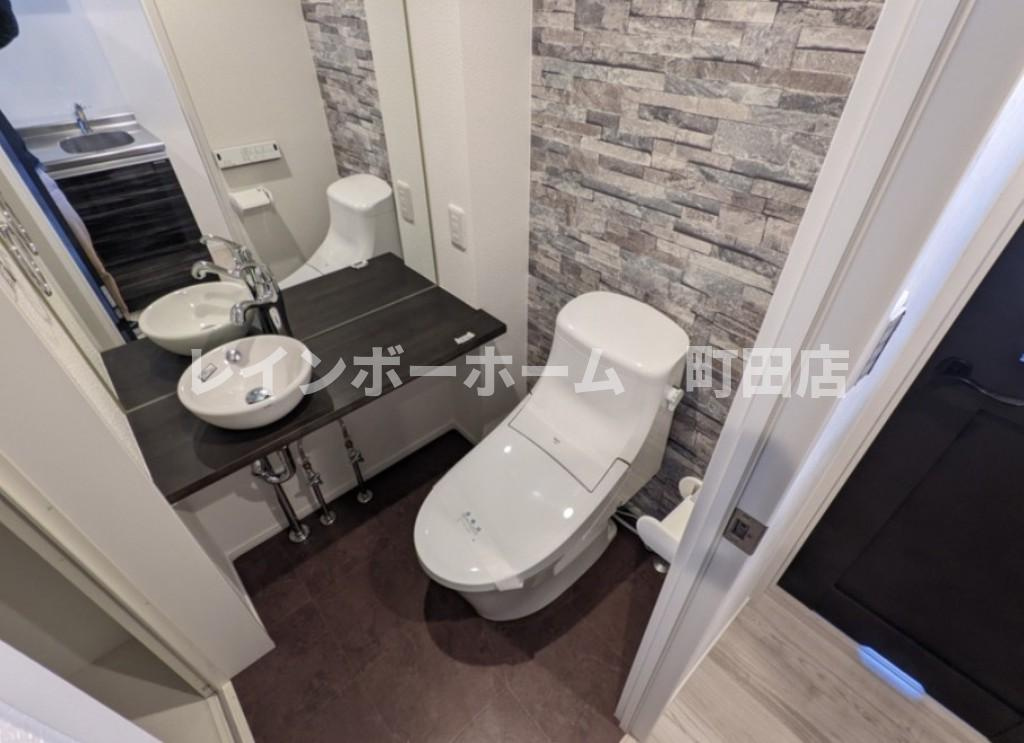 アザーレ・パッシオ生田B※初期費用分割あと払いサービス利用可能物件のトイレ