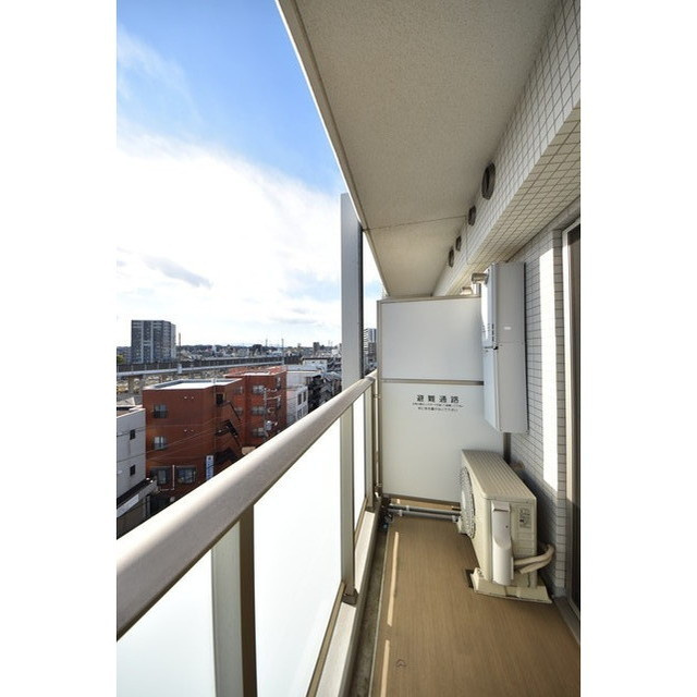 Court Blancheのバルコニー