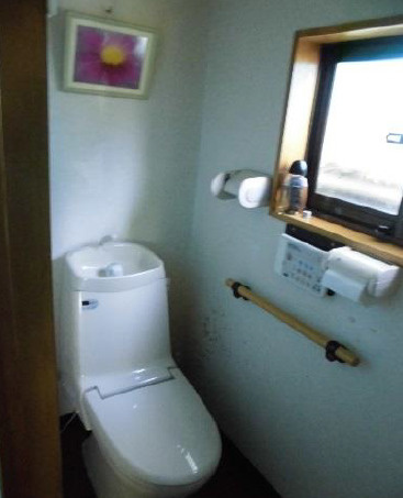 青木村　中古住宅のトイレ