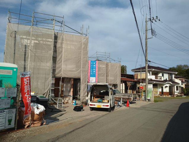 【Cradle Garden】　古河市諸川　第９　全3邸の前面道路含む現地写真|〇前面道路〇
南側約4ｍ
2026年4月撮影