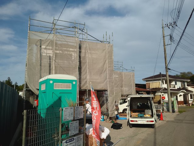 【Cradle Garden】　古河市諸川　第９　全3邸の前面道路含む現地写真|全棟広々主寝室！南面バルコニーのお家です♪
2026年4月撮影