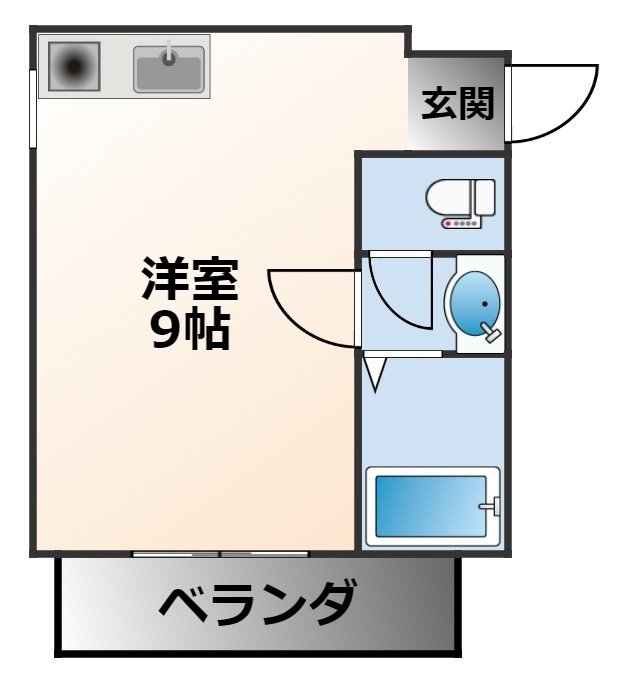 テクノコート久寿川の間取り