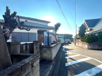 【前面道路含む現地写真】 | 君津市陽光台　中古戸建　君津駅 | 前面道路は交通量も少なく車の出し入れもスムーズです！