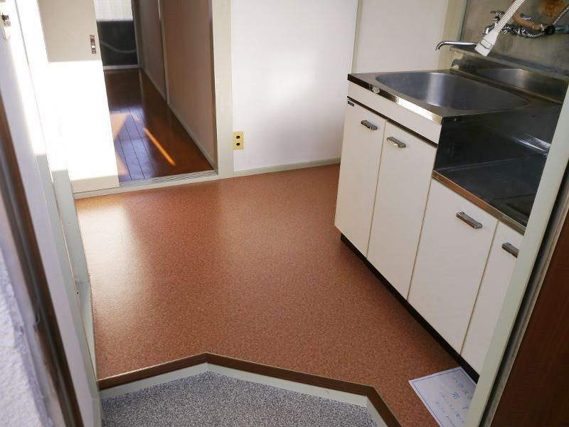 杉並区大宮１丁目のアパートの玄関