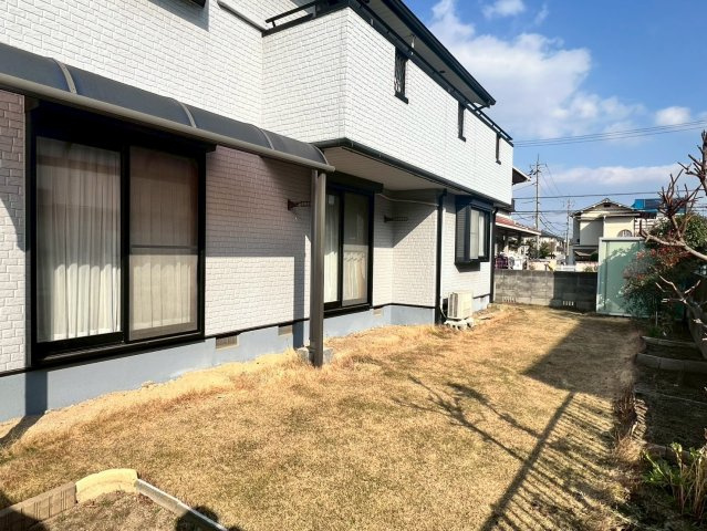 中区四御神　中古戸建の庭