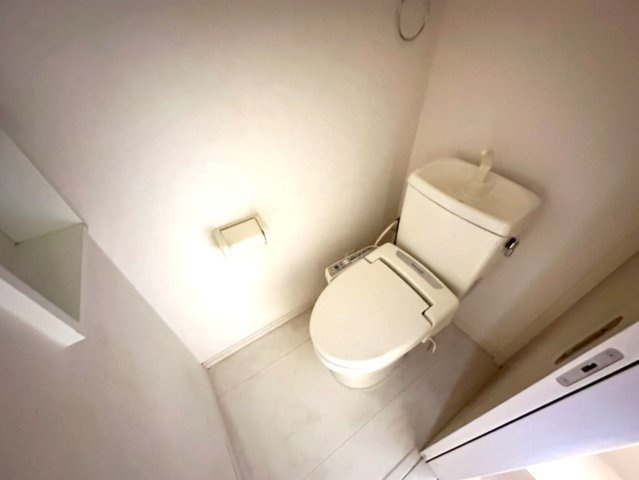 川口辻古川貸家のトイレ