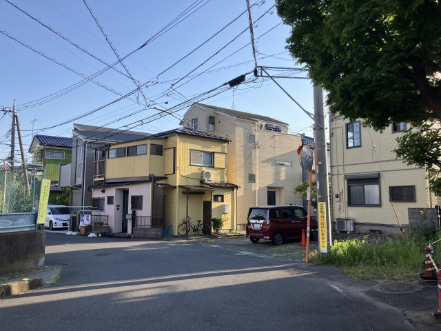 川口辻古川貸家の外観
