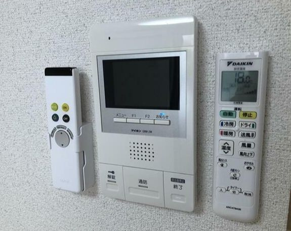 Lenfort鷺ノ宮のセキュリティ|モニター付きインターホン
