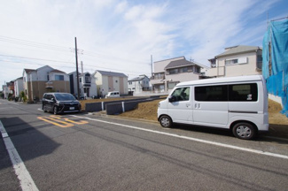 【前面道路含む現地写真】 | 【仲介手数料無料！！】府中市四谷3丁目　売地（全4区画）No.4区画　3280万円