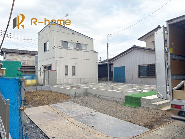 水戸市曙町　新築戸建て　A号棟の外観|ご予約を頂ければ、『平日』はもちろん『早朝』や『夜間』もご見学可能です♪お気軽にお申し付けください♪