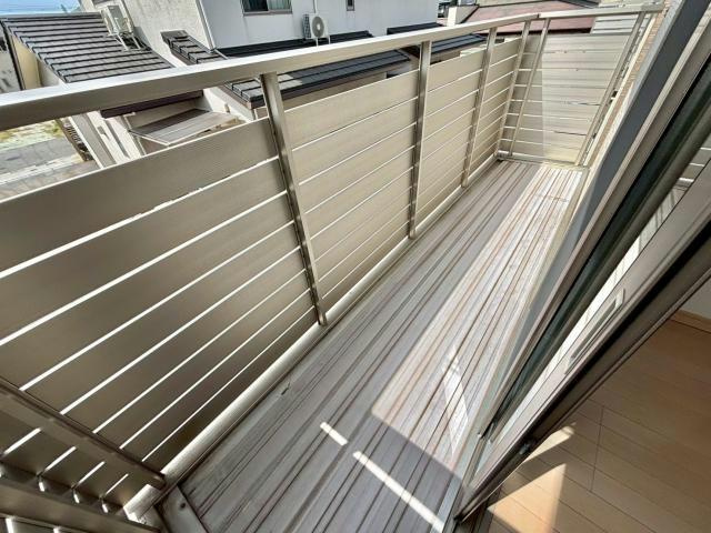 フォレスト中島のバルコニー