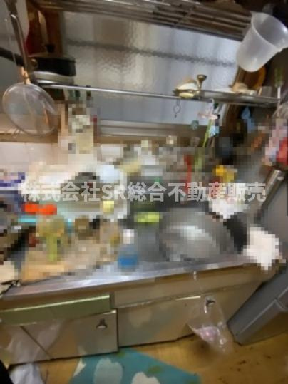 岩田町6丁目中古戸建のキッチン|シンク、調理スペース十分あります。