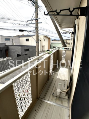 【バルコニー】 | セジュール宇頭　Ｂ棟 | 落ち着いた時間を過ごせるバルコニーです