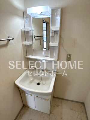 【独立洗面台】 | セジュール宇頭　Ｂ棟 | 独立洗面化粧台付き