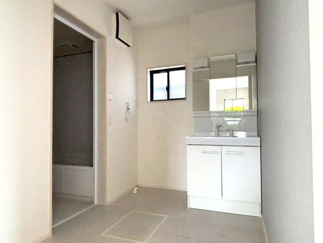 仲介手数料不要　よかタウンBloom合志市幾久富5期【南ヶ丘小・合志中】の洗面所