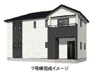 仲介手数料不要　よかタウンBloom菊池郡大津町大字下町3・4期【大津南小・大津中】の外観パース|外観パースです