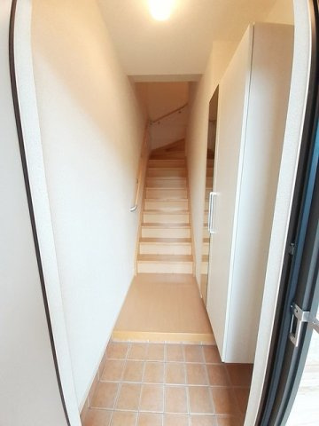 アルモニーⅡの玄関|きれいな玄関です