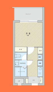 【間取り】 | ベルテ音羽台