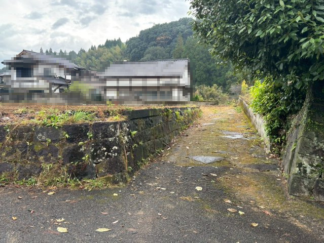 山鹿市小坂　土地の外観