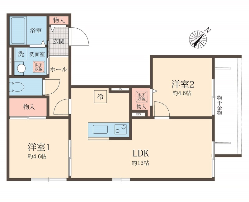 ＡＬＶＡの間取り