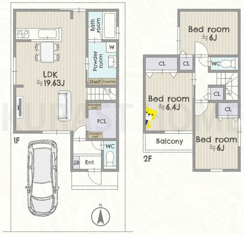 長岡京市天神5丁目　新築戸建