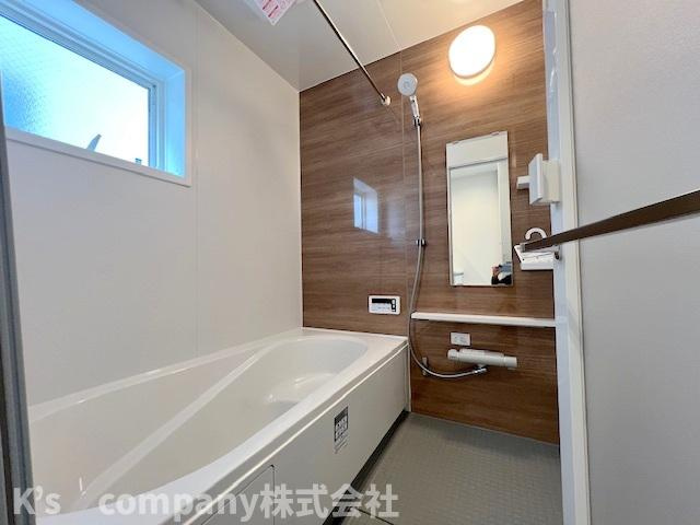 茅ヶ崎市松が丘1丁目　新築戸建　１号棟の浴室|1日の疲れを癒す浴室スペース♪