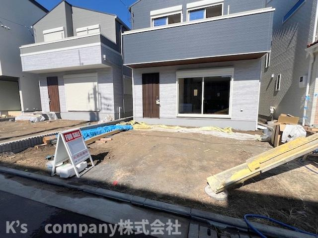 茅ヶ崎市松が丘1丁目　新築戸建　１号棟の駐車場|カースペース2台可能◇◇