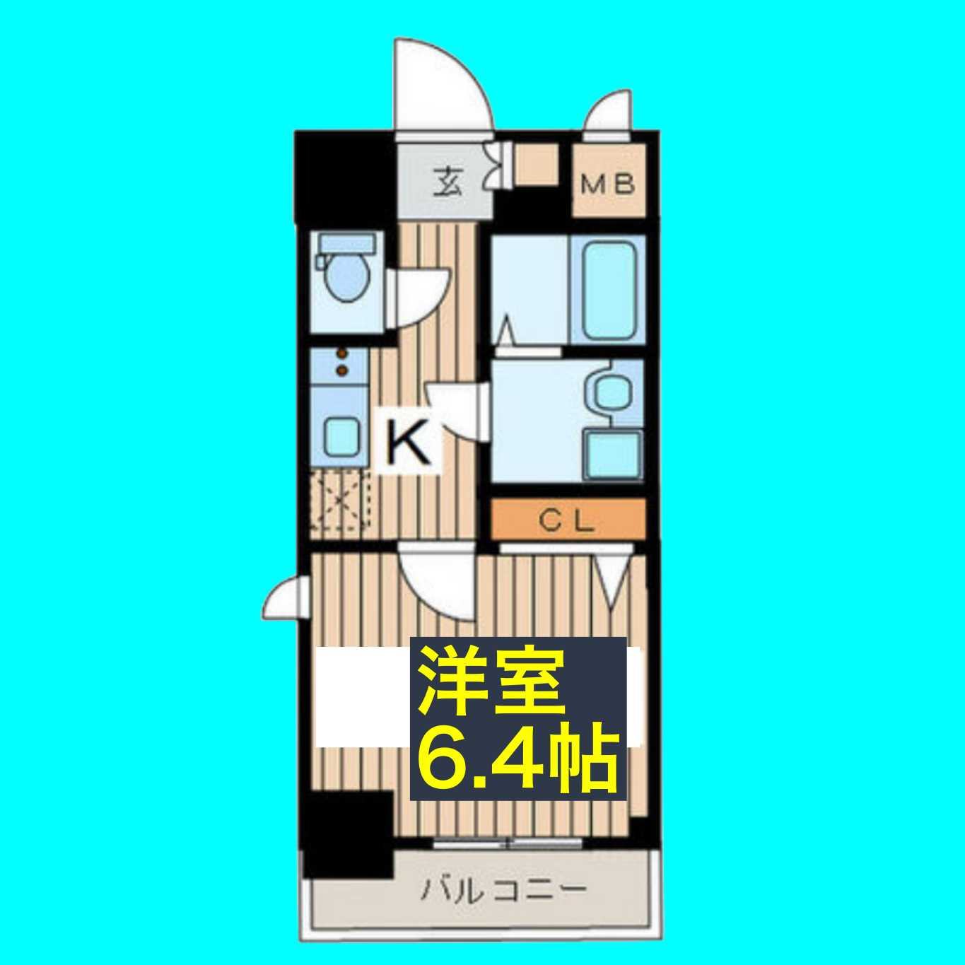 エスリード名古屋STATION WESTの間取り