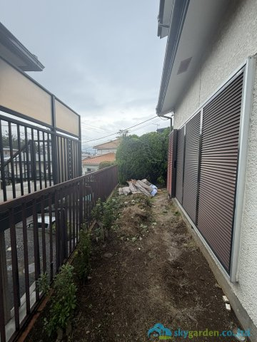 伊勢原市桜台1丁目　中古戸建の庭