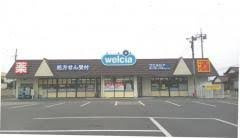 ウイングリバ－Ⅰの周辺|ウェルシア薬局まで850m