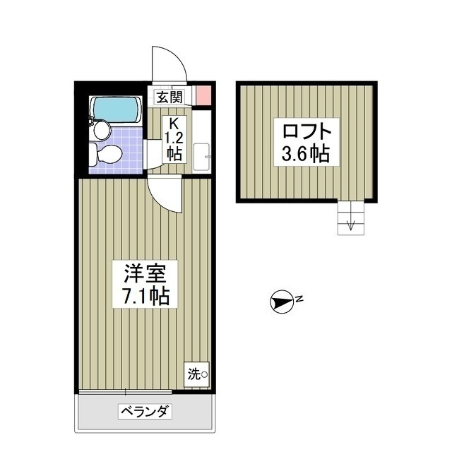 ルピナスの間取り