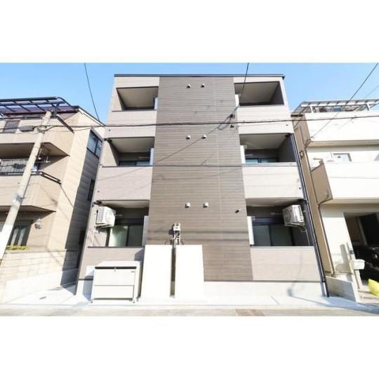 大阪市平野区平野本町１丁目のアパートの外観