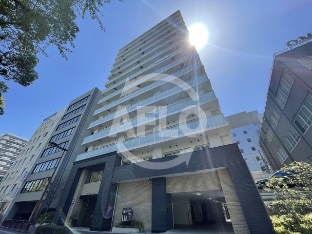 ハビテ靱センターコートの外観|ハビテ靭センターコート　スタイリッシュな外観