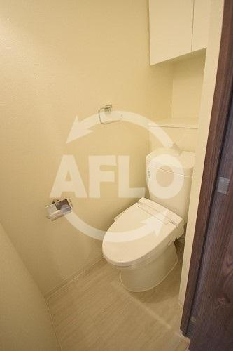 ハビテ靱センターコートのトイレ|ハビテ靭センターコート水温水洗浄便座