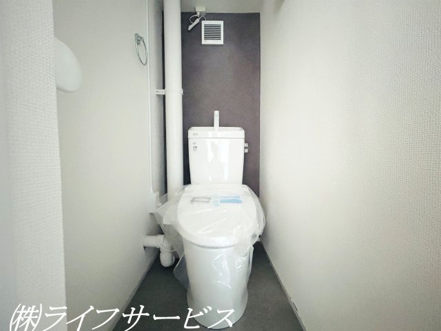 【トイレ】 | 新北野コーポＢ棟 | 温水洗浄便座付トイレ新調