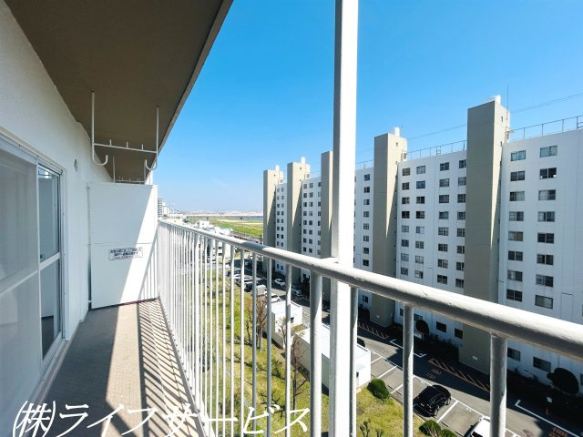 【展望】 | 新北野コーポＢ棟 | バルコニーからの眺望