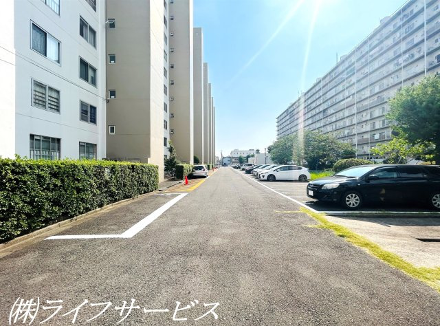 【駐車場】 | 新北野コーポＢ棟 | 敷地内駐車場