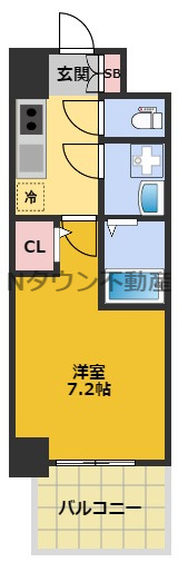 【間取り】 | Brick　Kamejima | 間取りです。