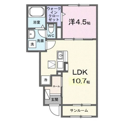 セレーネの間取り