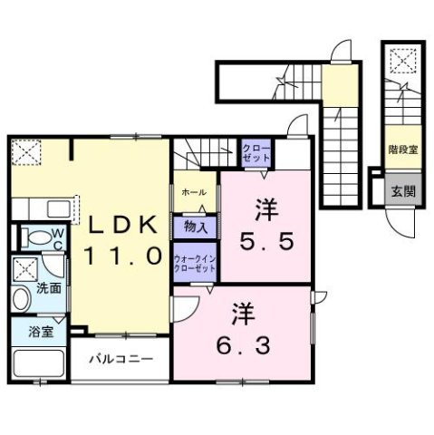 ベラヴィータの間取り