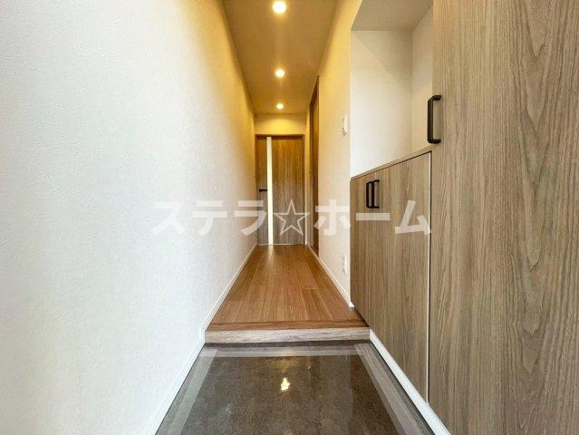 財形第3新大阪ハイツの玄関|ゆったりとした玄関です