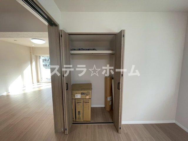 財形第3新大阪ハイツの収納|こまごまとしたものを収納できそうですね