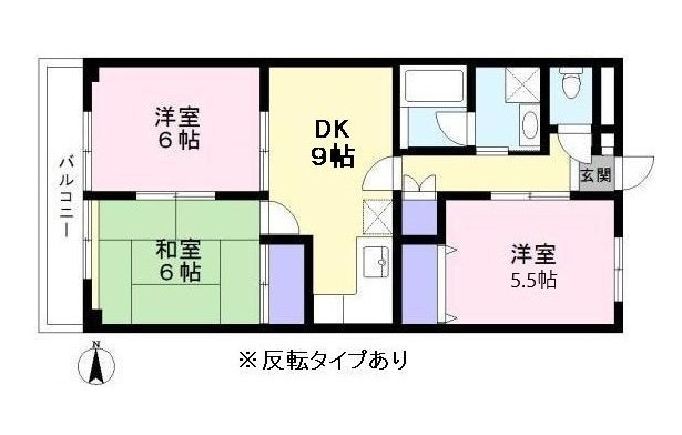 パティオイチヒロの間取り