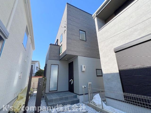 茅ヶ崎市松が丘1丁目　新築戸建　4号棟の外観|外観の完成☆