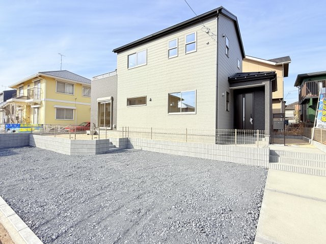 小美玉市清風台団地第6　新築戸建の外観|当日予約・現地集合・現地解散でのご見学も大歓迎ですので、お気軽にお問い合わせください(*^^*)